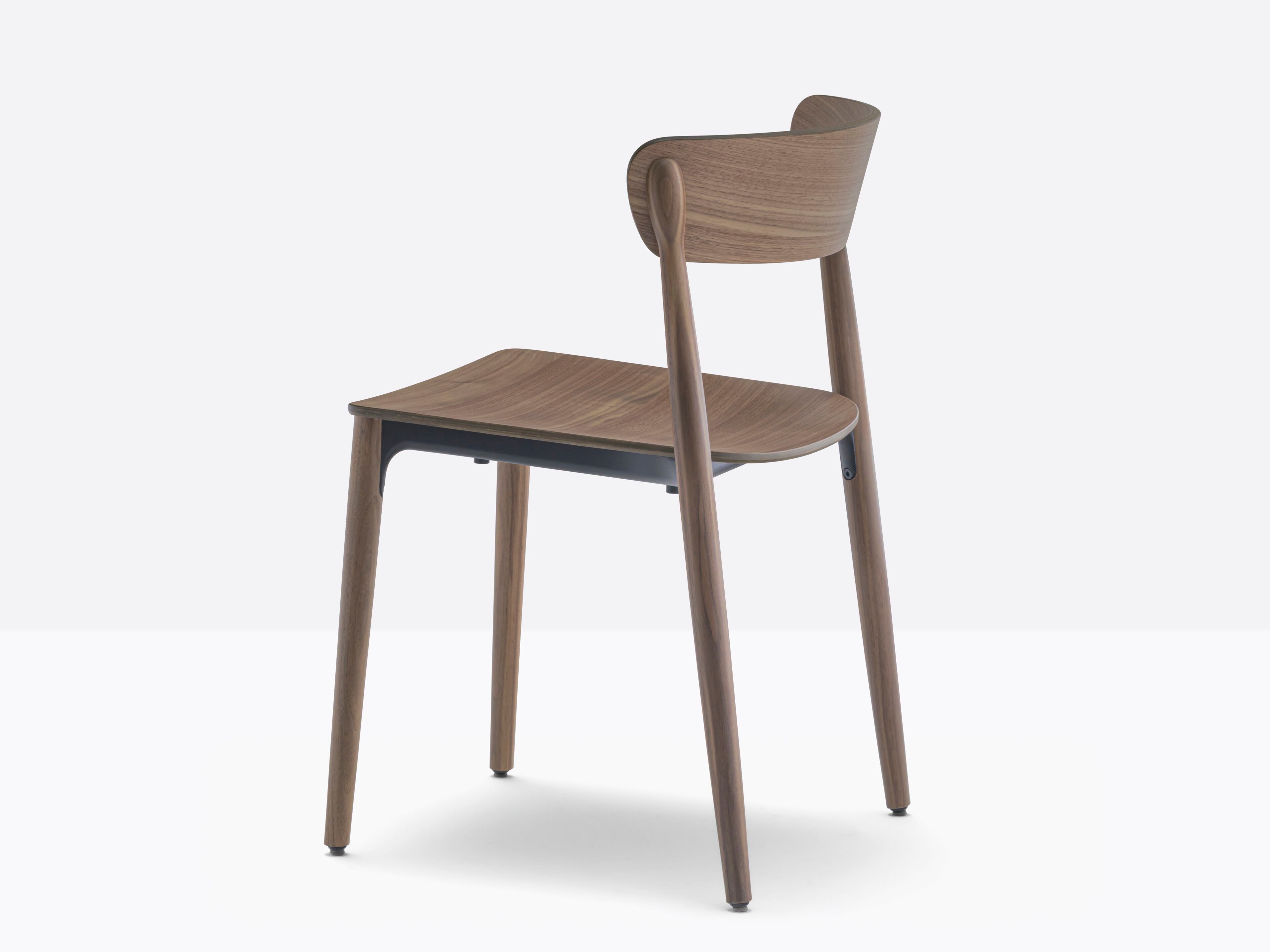 Деревянный стул ресторана Pedrali Nemea ARCH-00112691 - Вид №1