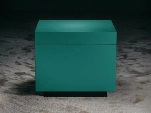 GIOPAGANI Прикроватная тумбочка квадратная лакированная Esprit noir