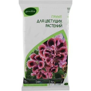 Грунт GEOLIA для цветов 5 л - готовый питательный субстрат 87225284
