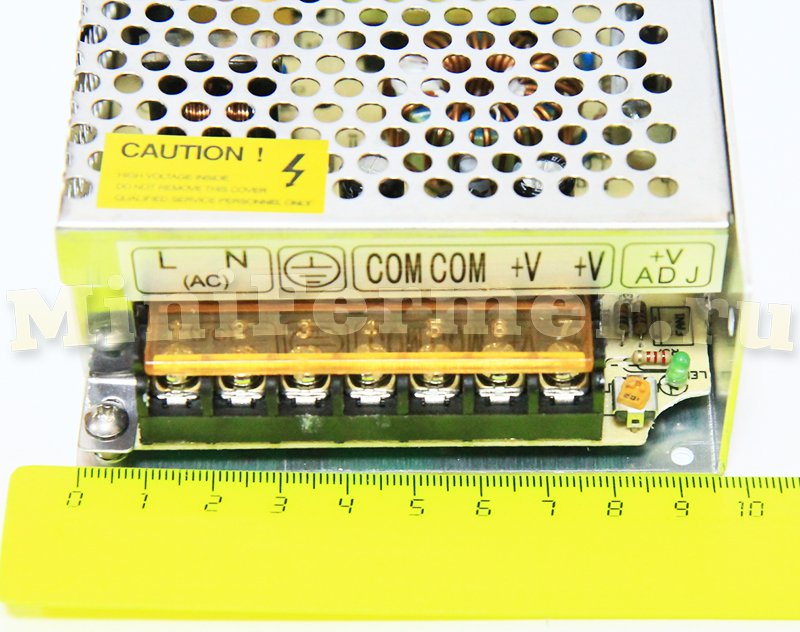 2153 Блок питания 220V AC / 12V DC 10А LAB.Space  - Вид №5