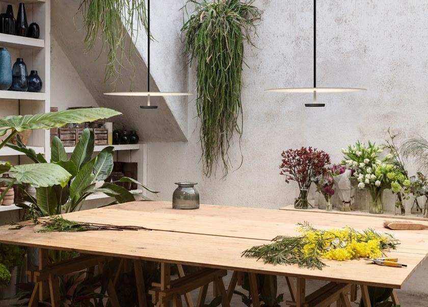 Vibia Металлический светодиодный подвесной светильник Flat 5940 - Вид №4