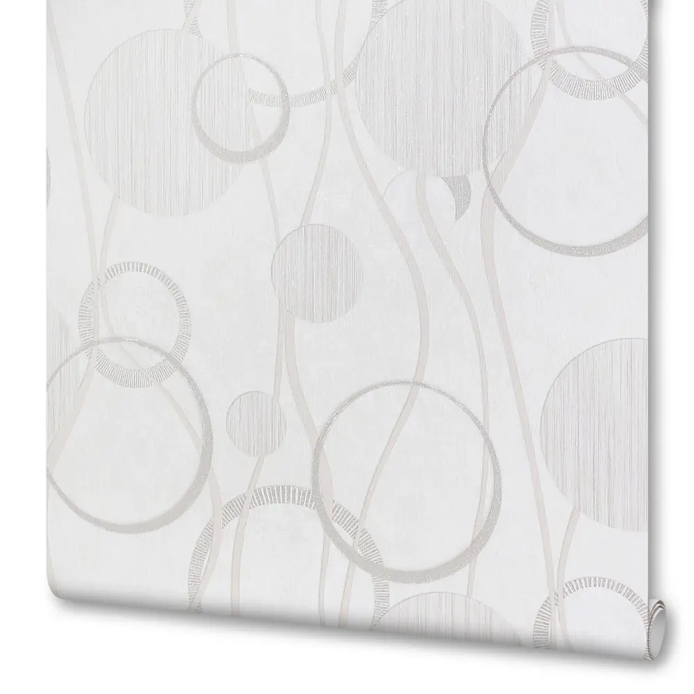 Обои флизелиновые Ornamy Eclipse серые 1.06 м 1127-01 STLM-2077789