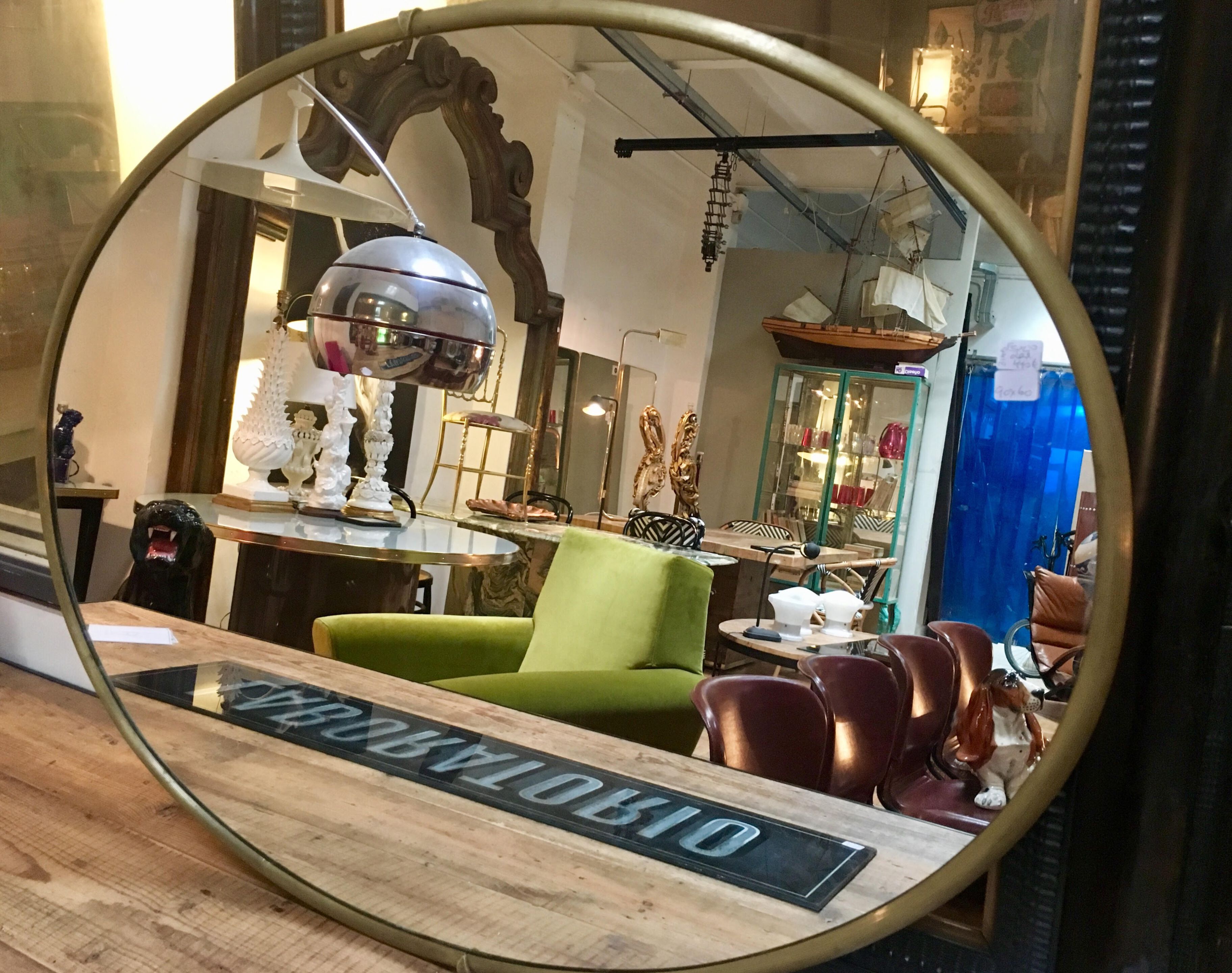 Настенное круглое зеркало с рамкой Jover+Valls SPECCHIO ARCH-00136409 - Вид №4