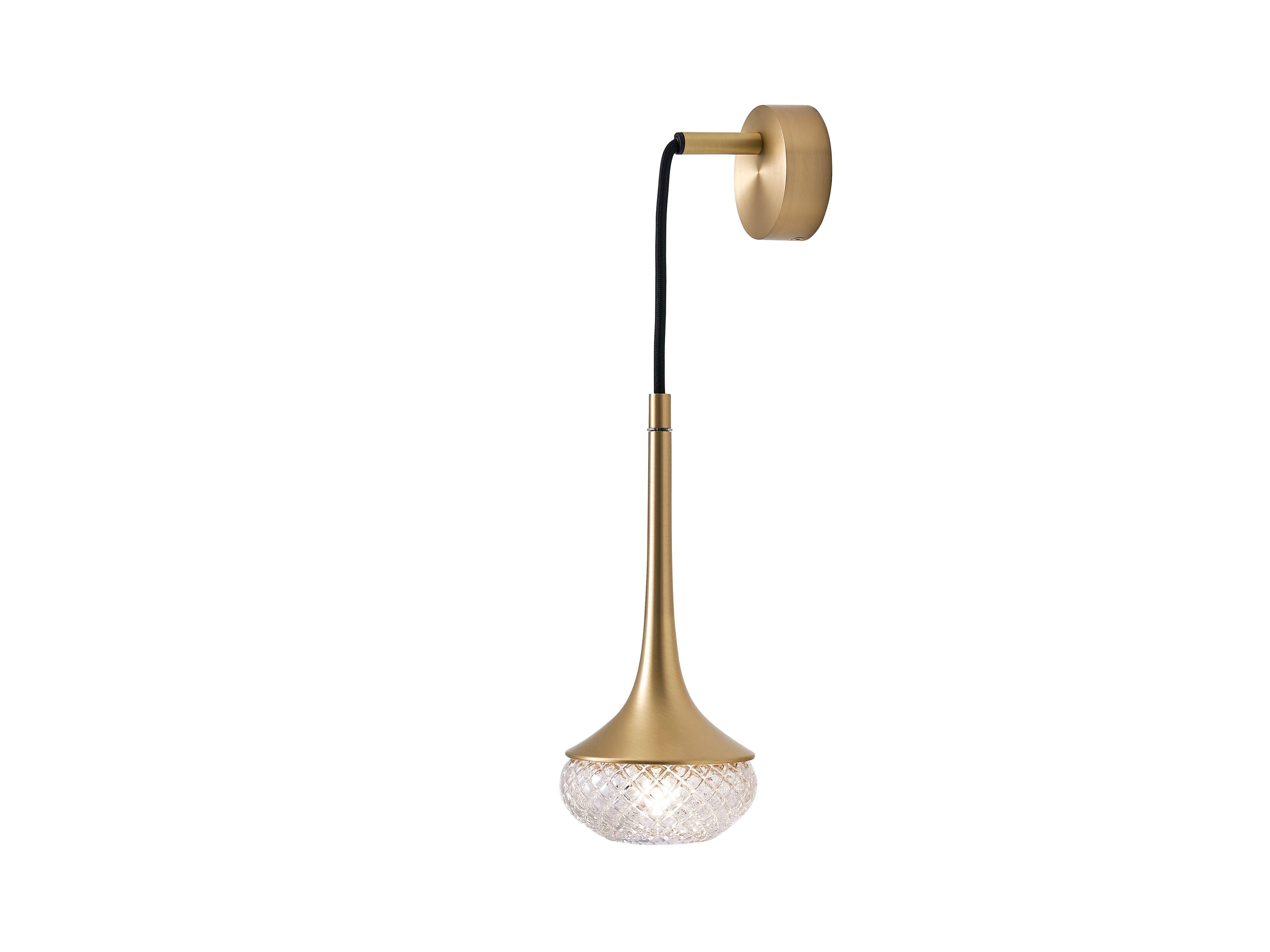 Латунный светодиодный настенный светильник CVL Luminaires Блоха ARCH-00080326