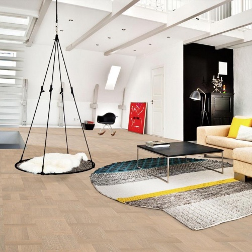 Паркетная доска Kahrs Дуб Палаццо Бьянко 2600200531 - Вид №9