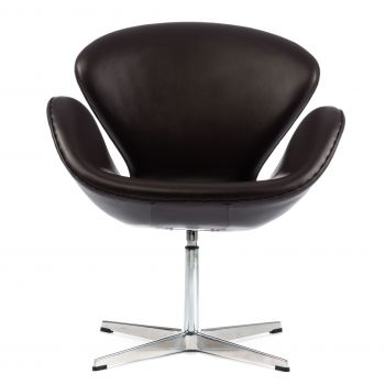 2000000012780 Кресло Swan кожаное KENNETH COBONPUE 
