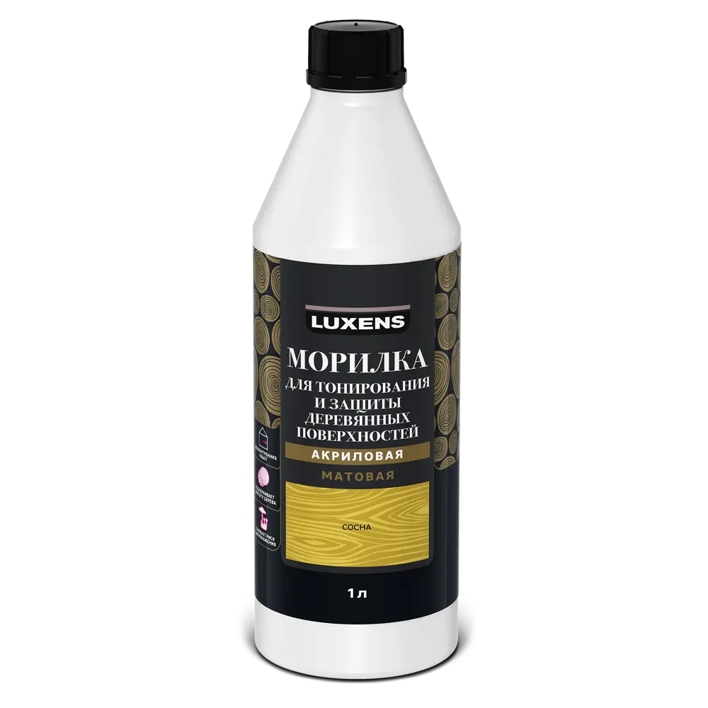 Морилка Luxens для дерева цвет сосна - защита и подчеркивание текстуры 84300506 STLM-0048230 - Вид №1