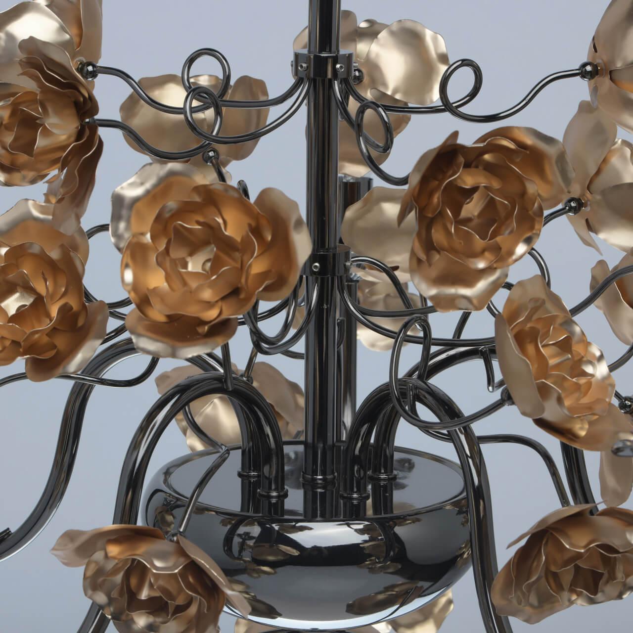 Подвесная люстра MW-Light Розенхейм 615011505 MW-LIGHT ДИЗАЙНЕРСКИЕ, РОЗЕНХЕЙМ 194376 Золотой  - Вид №3