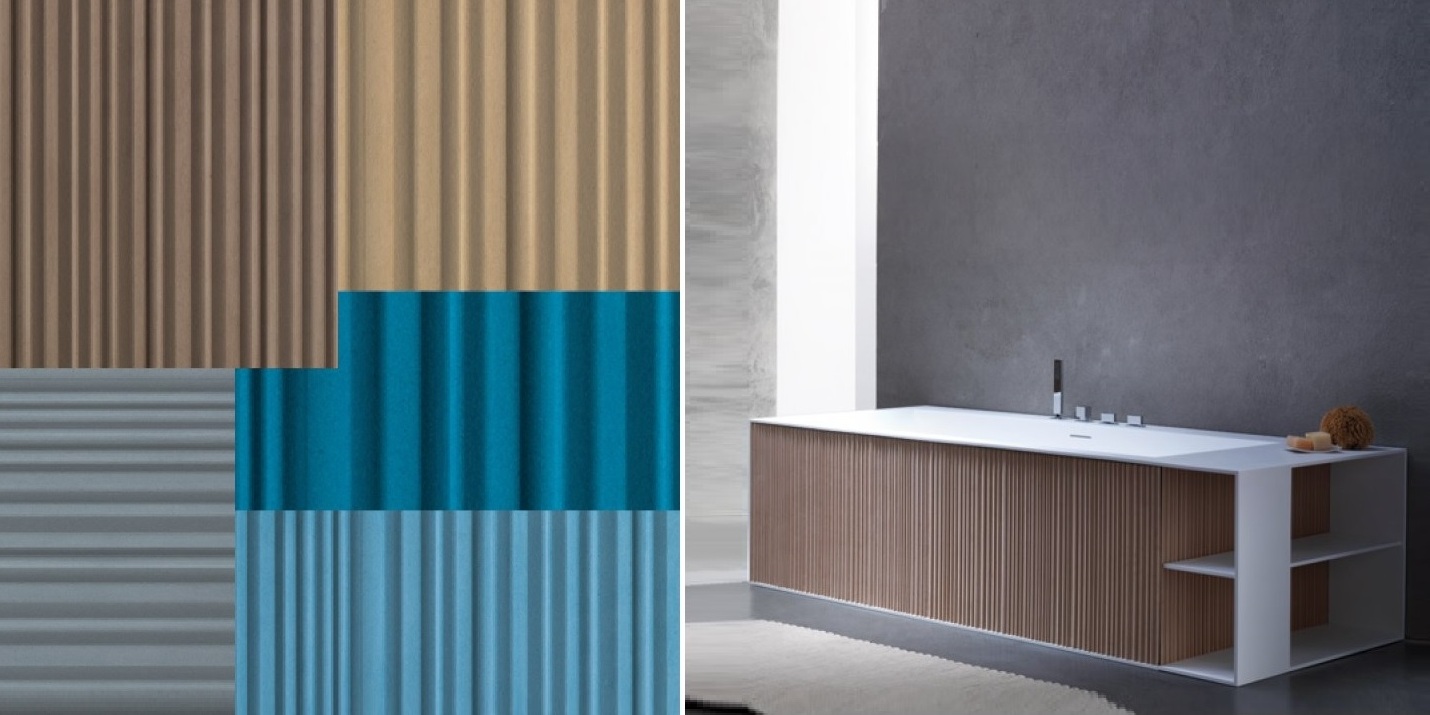 Ванна напольная с панелями Veer 220 см Karolitalia VEERRULE220X100 - Вид №5