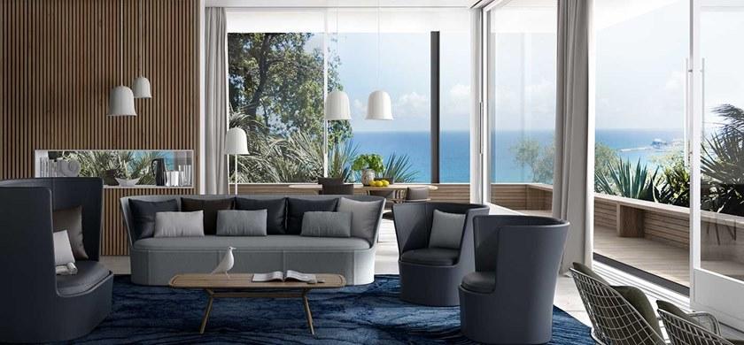 Natuzzi Подвесной светильник из кожи Ding dong sun-id-1516020 - Вид №1