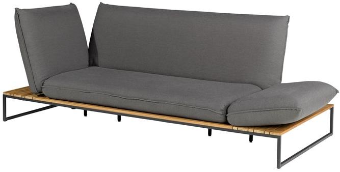 FISCHER MÖBEL 3-местный садовый диван с откидной спинкой из ткани Flora sun-id-1494537 - Вид №10