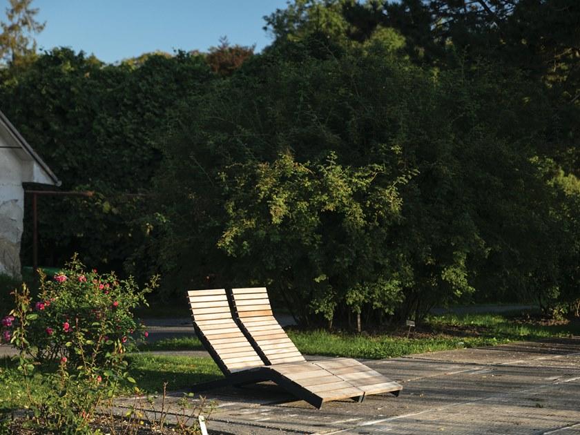 mmcité1 Садовая кушетка из стали и дерева  Rva150  - Вид №14
