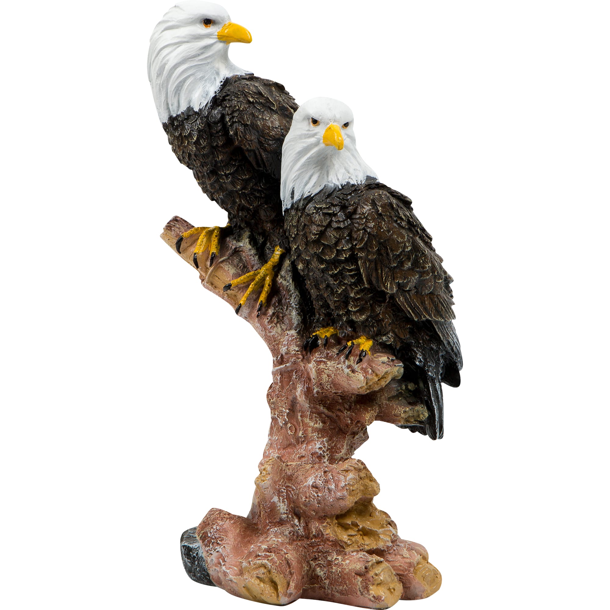 82563150 Фигура садовая Орлы два на коряге 33 cм Santreyd  - Вид №1
