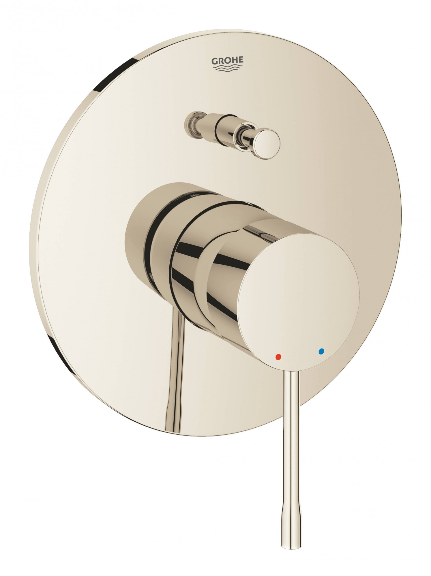 Внешняя часть смесителя для ванны GROHE Essence New, никель глянец (19285BE1)