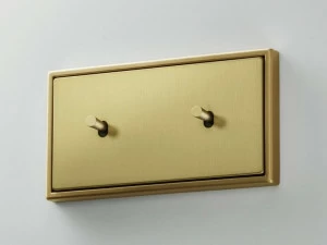 JUNG 2x латунный переключатель Ls 1912