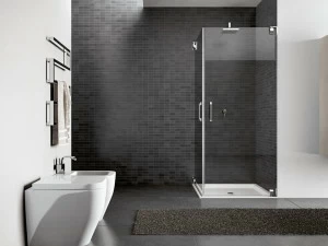 DISENIA Угловая душевая кабина из стали Hand