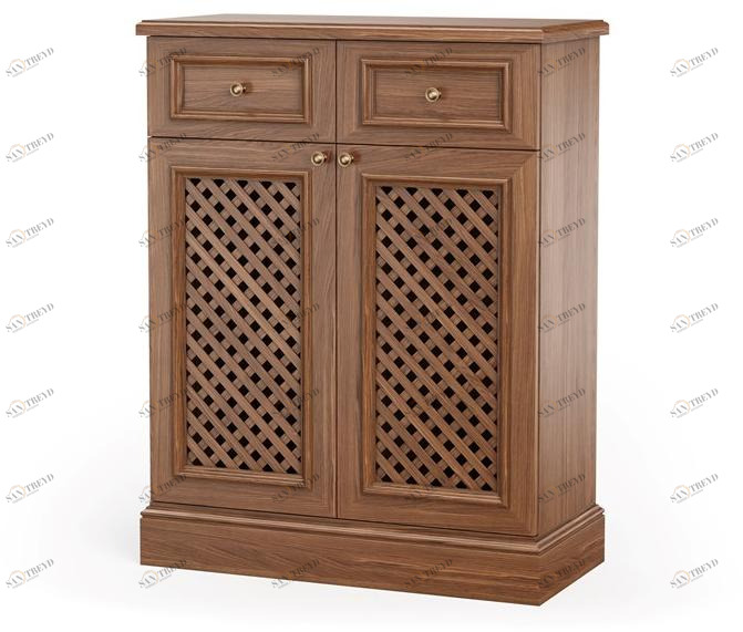 DWFI Барный шкаф из фанерованной древесины  00002502 