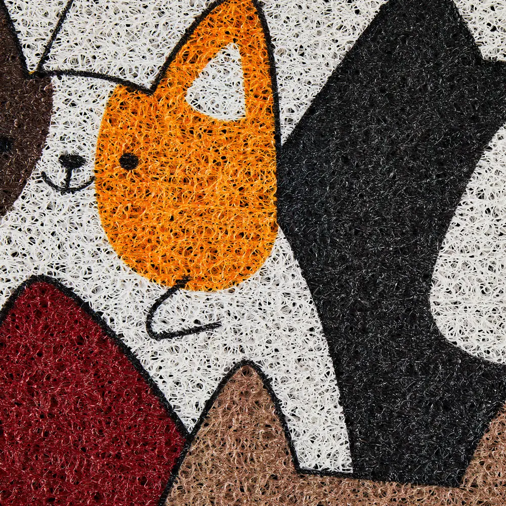 Santreyd Коврик придверный ПВХ с котиками 60x90 см 89353784 STLM-1401611 - Вид №4