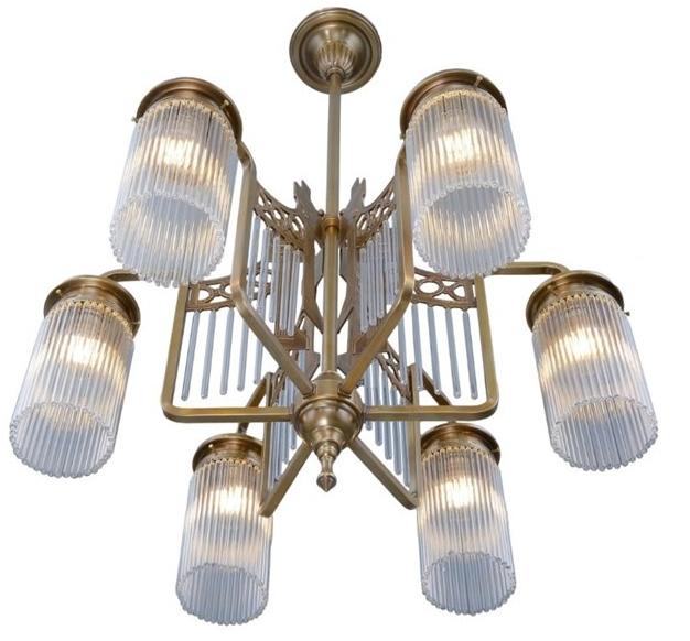 Patinas Lighting Люстра из латуни ручной работы Triest sun-id-1348657 - Вид №2