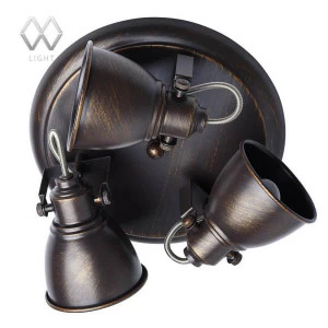 Спот потолочный коричневый De Markt "Ринген 2" 547020403 DE MARKT РИНГЕН 00-3891125 Коричневый