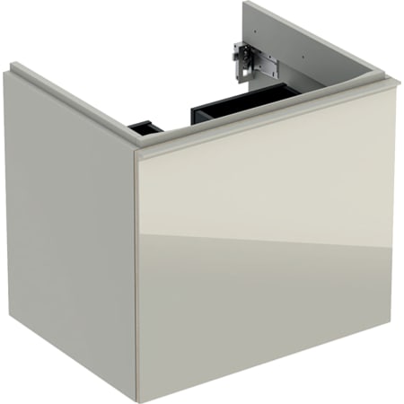 500.609.01.2 Шкафчик для раковины Geberit Acanto, с одним выдвижным ящиком, одним внутренним выдвижным ящиком и сифоном Geberit  - Вид №6