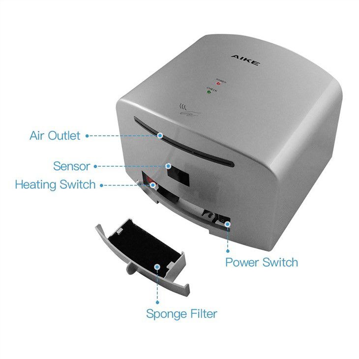 Сушилка для рук AIKE AK2630S_683  - Вид №3