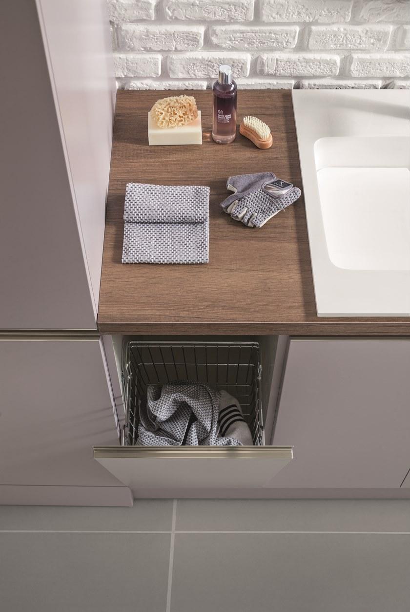 ARBLU Постирочный шкаф с раковиной для стиральной машины sun-id-1420836 - Вид №7