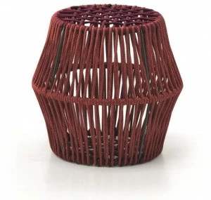 Saba Italia Круглый табурет на веревке из полиэстера Ziggy