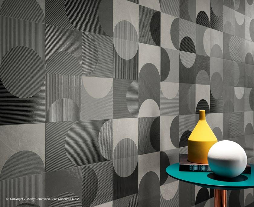 Atlas Concorde Белая плитка для стен с эффектом смолы Prism sun-id-1514355 - Вид №24