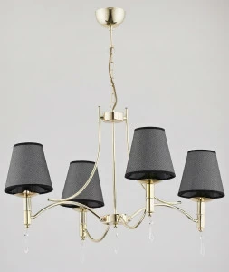 Подвесная люстра Alfa Abil Gold 23024 ALFA ДИЗАЙНЕРСКИЕ, ABIL 186642 Черный