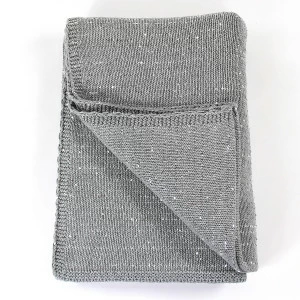 Плед silver snow, 130х180 см ENJOYME ДИЗАЙНЕРСКИЕ, ОДНОТОННЫЕ 254884 Серый