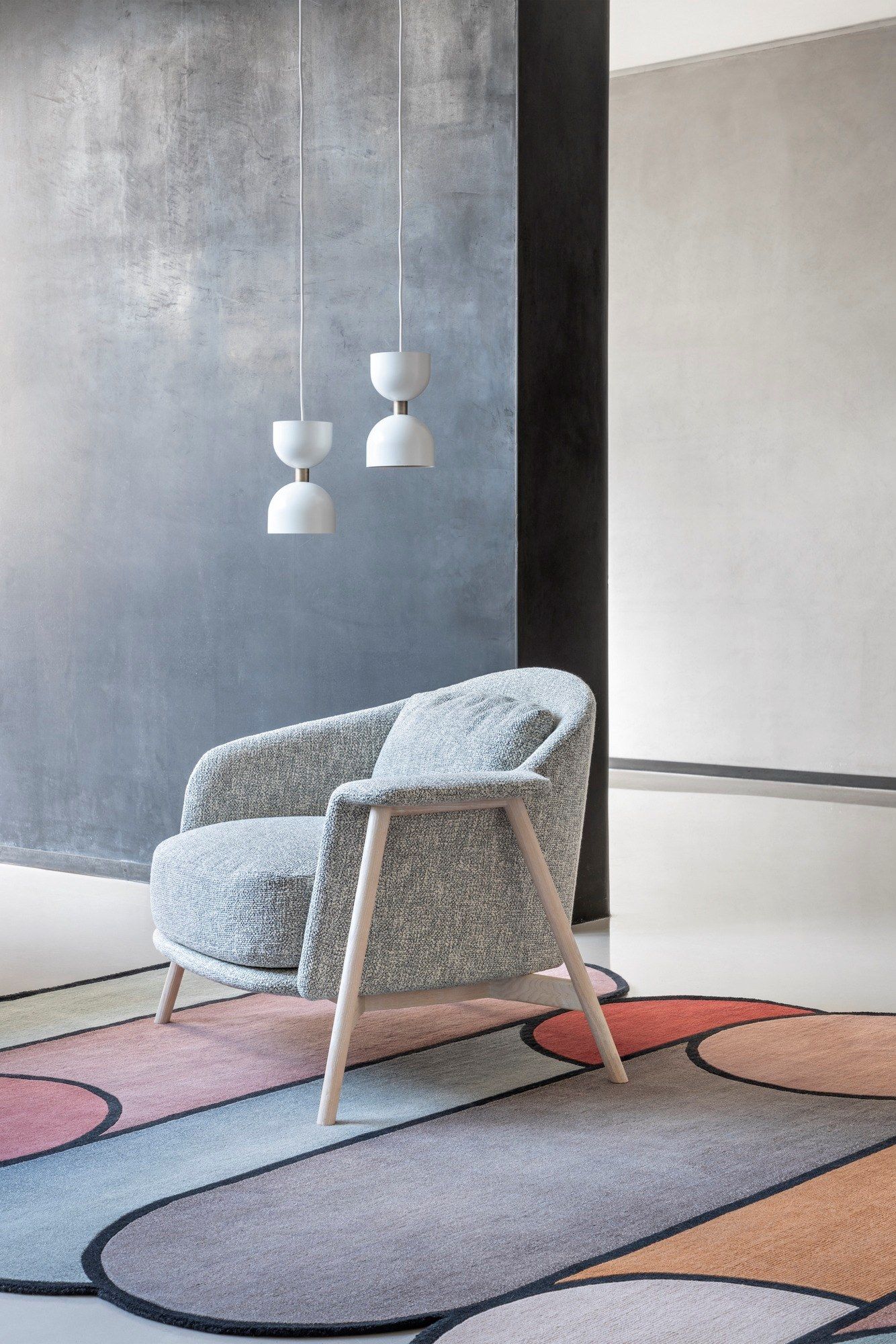 Тканевое кресло с подлокотниками Saba Italia ARCH-00035126 - Вид №5