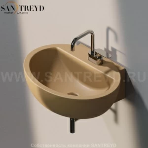 DP4819004 Подвесная раковина настенная овальная Ceramica Flaminia Dip