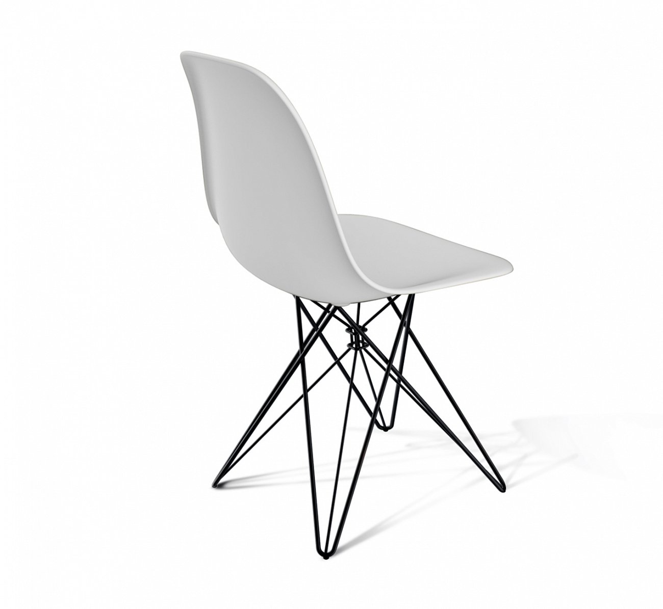 Стул DSR белый S50 (eames style) SHEFFILTON ДИЗАЙНЕРСКИЕ, EAMES STYLE 015577 Белый  - Вид №2