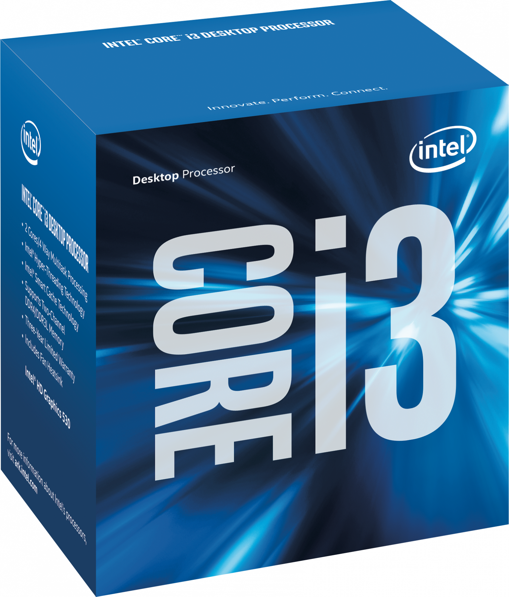 BX80662I36100SR2HG Cpu socket 1151 core i3-6100 (3.70ghz/3mb) box Intel Santreyd 