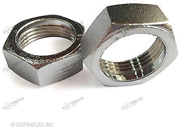 Накидная гайка латунная 1 1/2 дюйма Flexible hose Россия g1-1/2