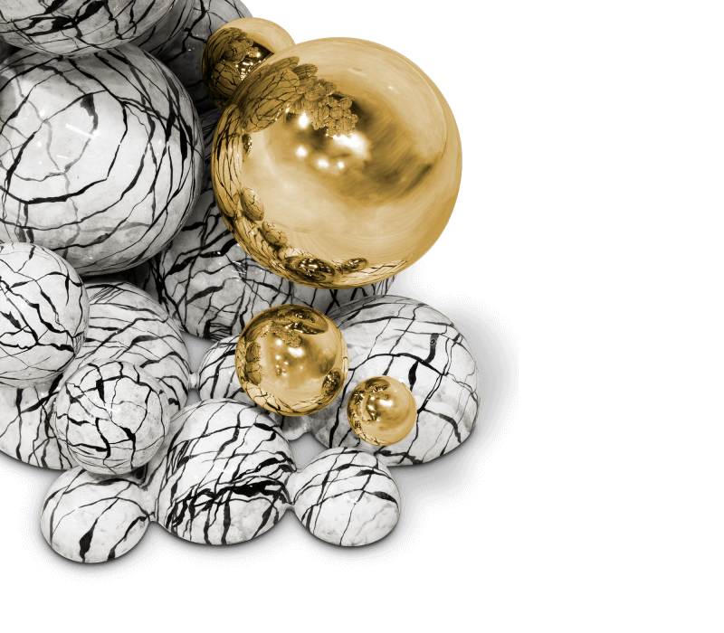 0-110 Консоль Newton из искусственного мрамора Boca Do Lobo  - Вид №14