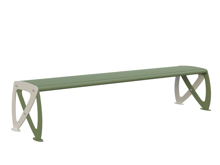 Оцинкованная стальная скамья без спинки Lazzari M ARCH-00125421