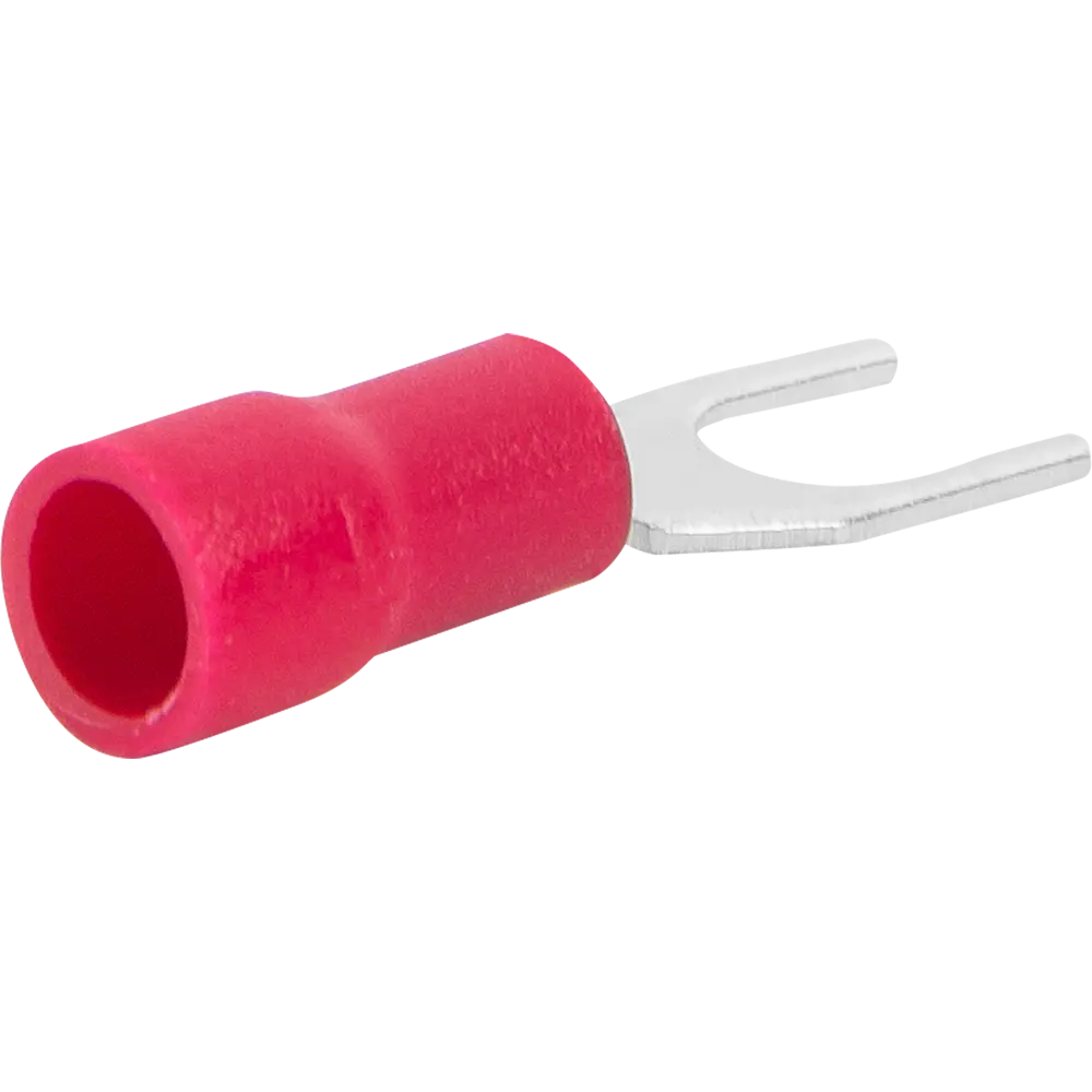 Наконечник вилочный изолированный Duwi для быстросъемных соединений 0,5-1,5 мм² 82362438 STLM-1102739 - Вид №1