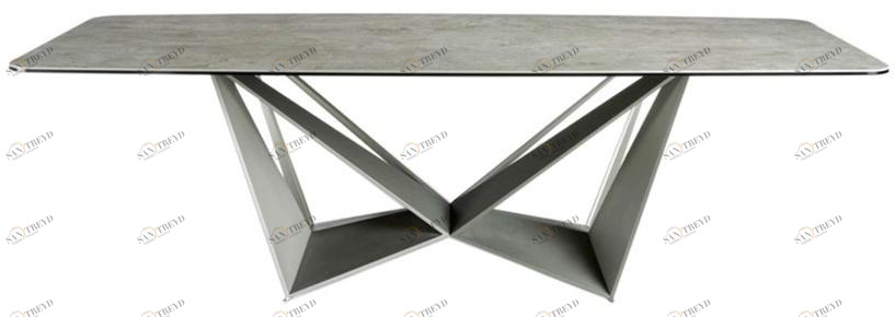 Angel Cerdá Прямоугольный стол для гостиной из керамогранита Urban deco 1054 Angel Cerda