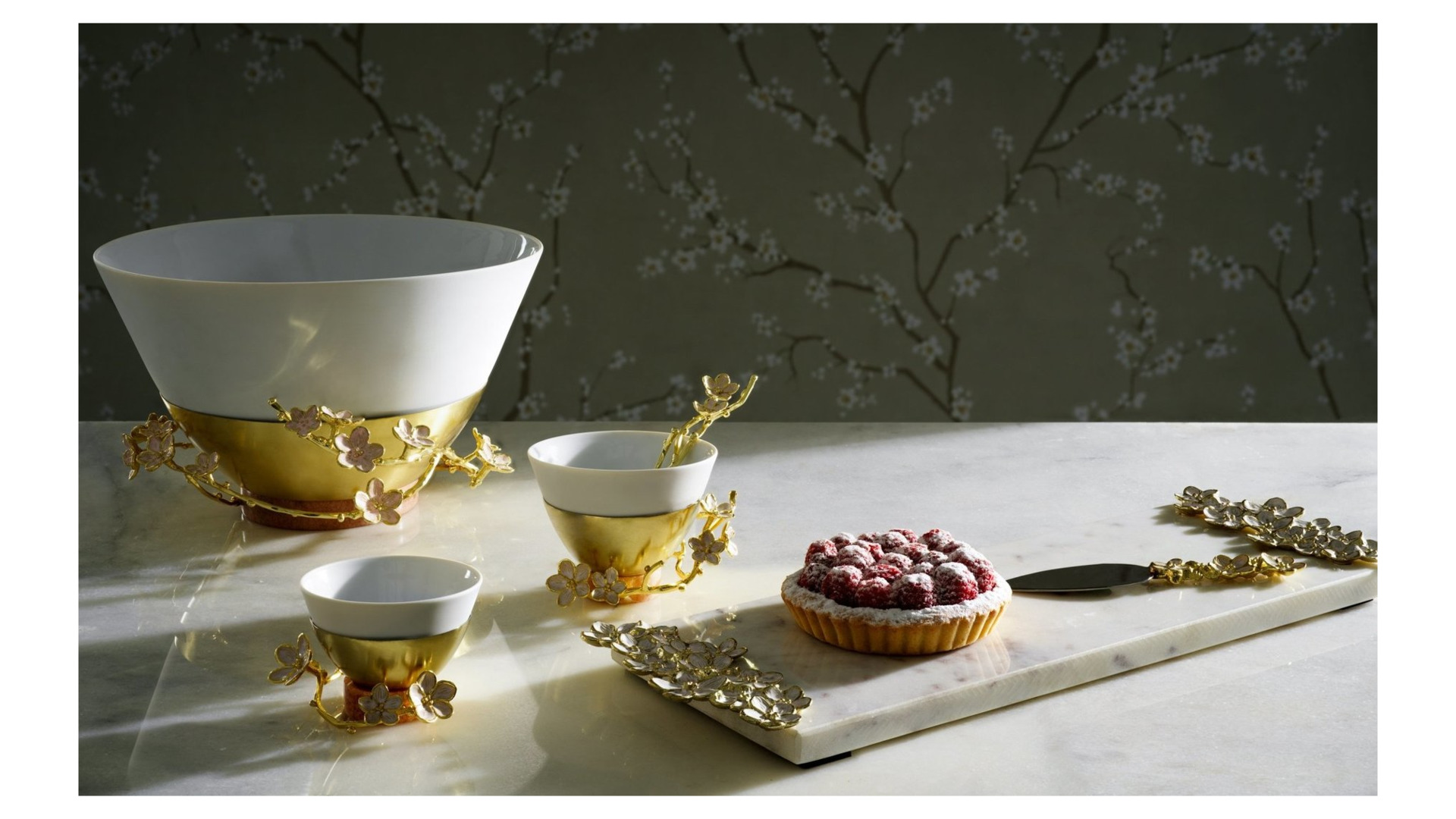 10650233 Michael Aram Чаша Michael Aram Цветущая вишня 25,5см, фарфор Фарфор  - Вид №2