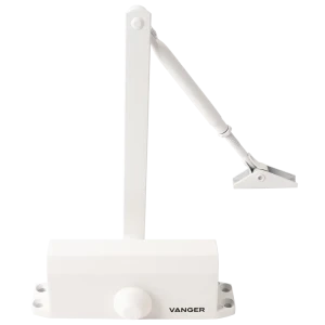 Доводчик дверной Vanger DC-85-W, до 85 кг, цвет белый