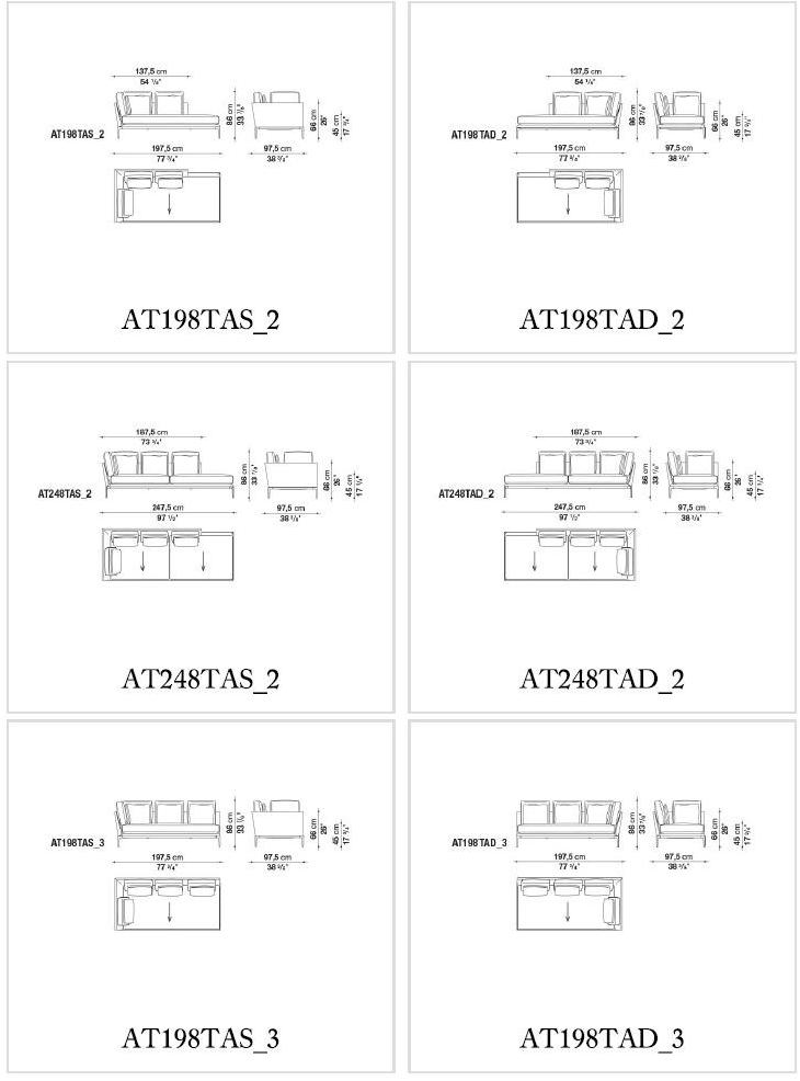 B&B Italia Угловой диван в ткани Atoll sun-id-1427879 - Вид №16