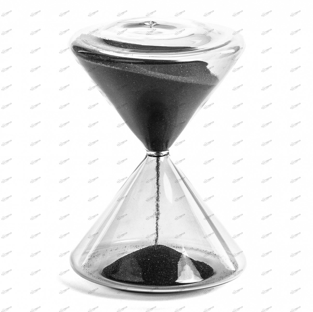 Часы песочные черные маленькие 17 см Avril от La Forma LA FORMA AVRIL 343388 Прозрачный 