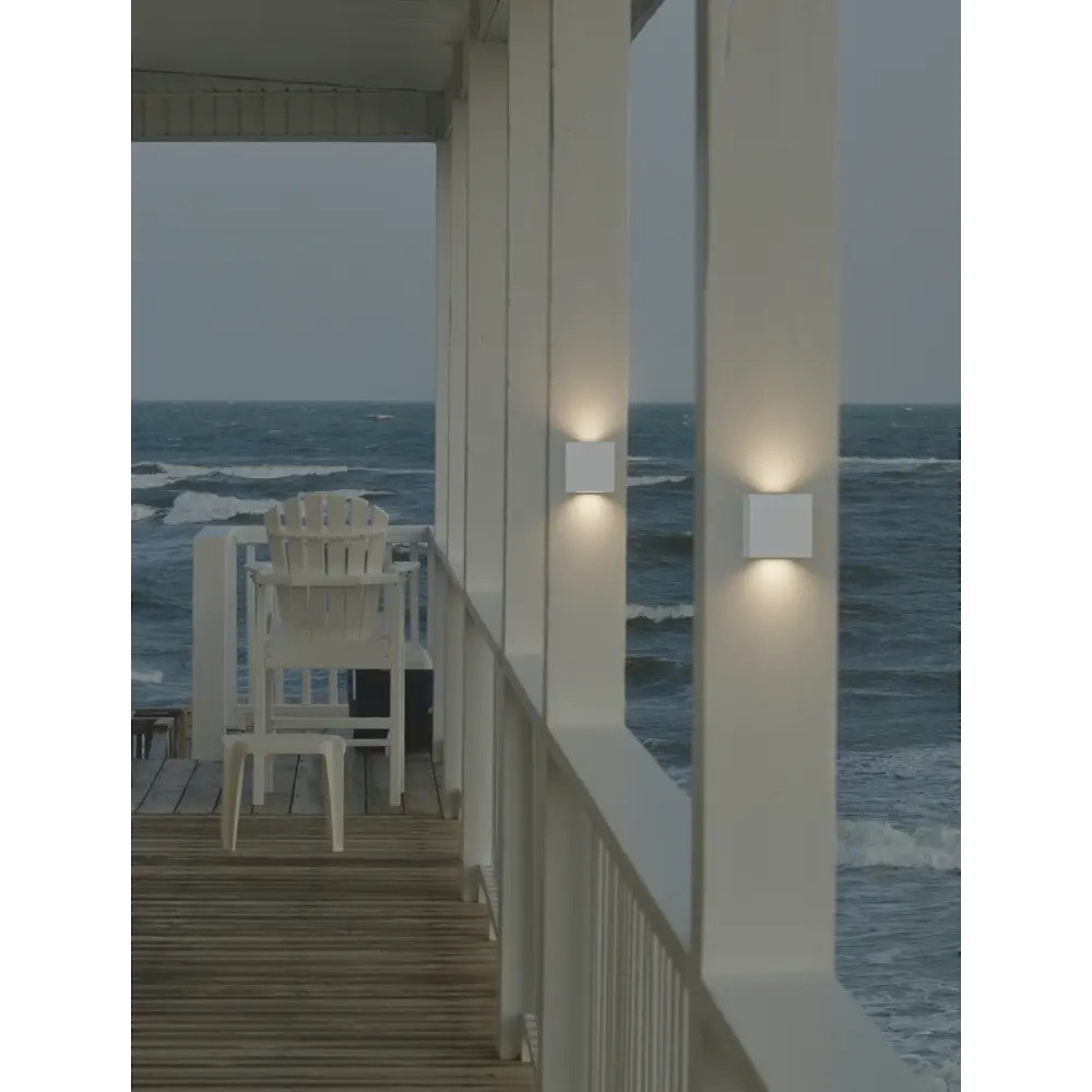 Светильник настенный светодиодный уличный Inspire «Baiona» IP65 цвет белый 87547862 STLM-2182717  - Вид №9