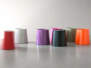 MEMEDESIGN Стол журнальный круглый металлический на колесиках по контракту