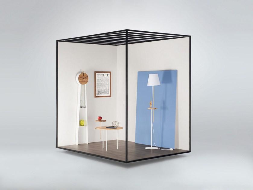 FORMAE Часы с маятником из стали, ясеня и латуни Estensioni sun-id-1476873 - Вид №5