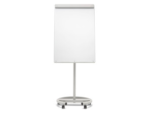 Металлическая магнитная офисная доска с колесами