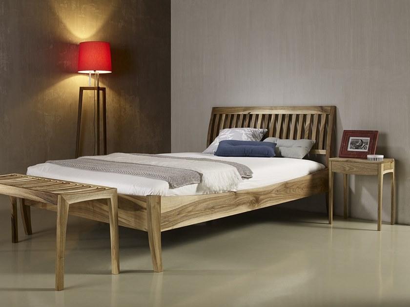 sixay furniture Двуспальная кровать из дерева Zebra sun-id-1459944 - Вид №3