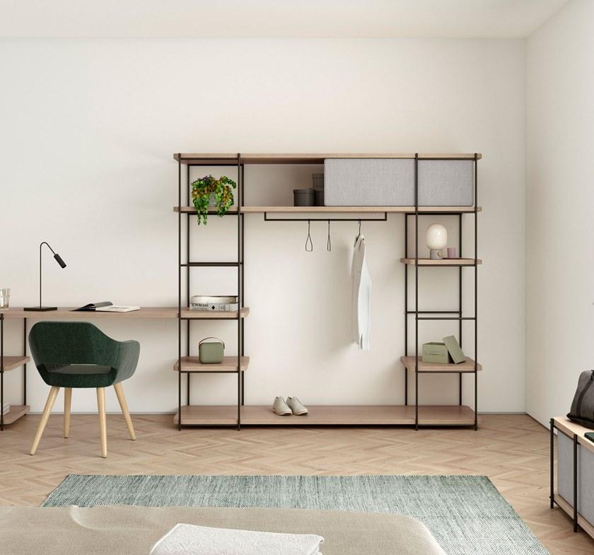 Momocca Гардеробная из стали и дерева Julia Jv01 - Вид №1